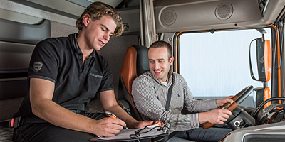 DAF Driver Academy driver training 400