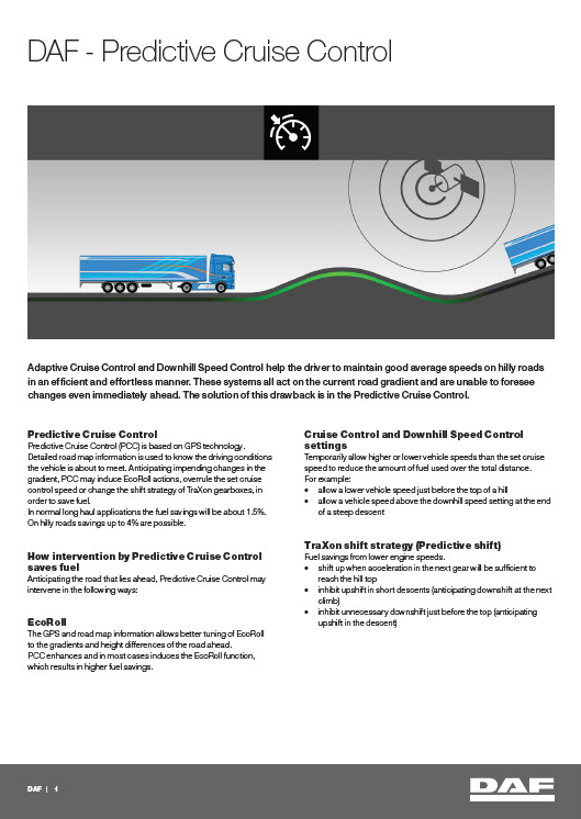 Sicurezza e comfort del DAF XF - DAF Veicoli Industriali